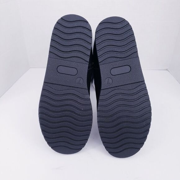 Universal Thread Black Charleigh Tall Faux Shearling Suede Boots - Picture 11 of 14